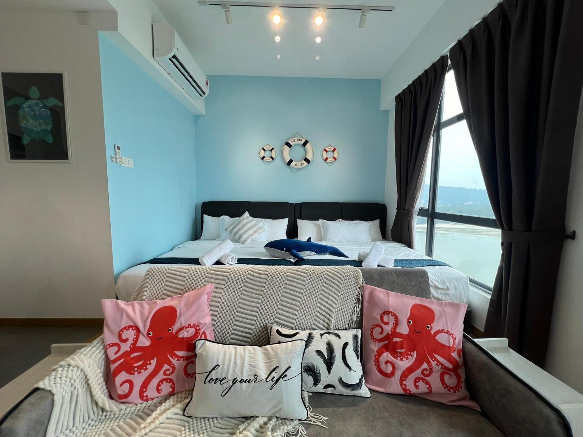 Oceanbay2 Seaview 6Pax Studio Netflix A-18-12 Kuantan Exteriér fotografie