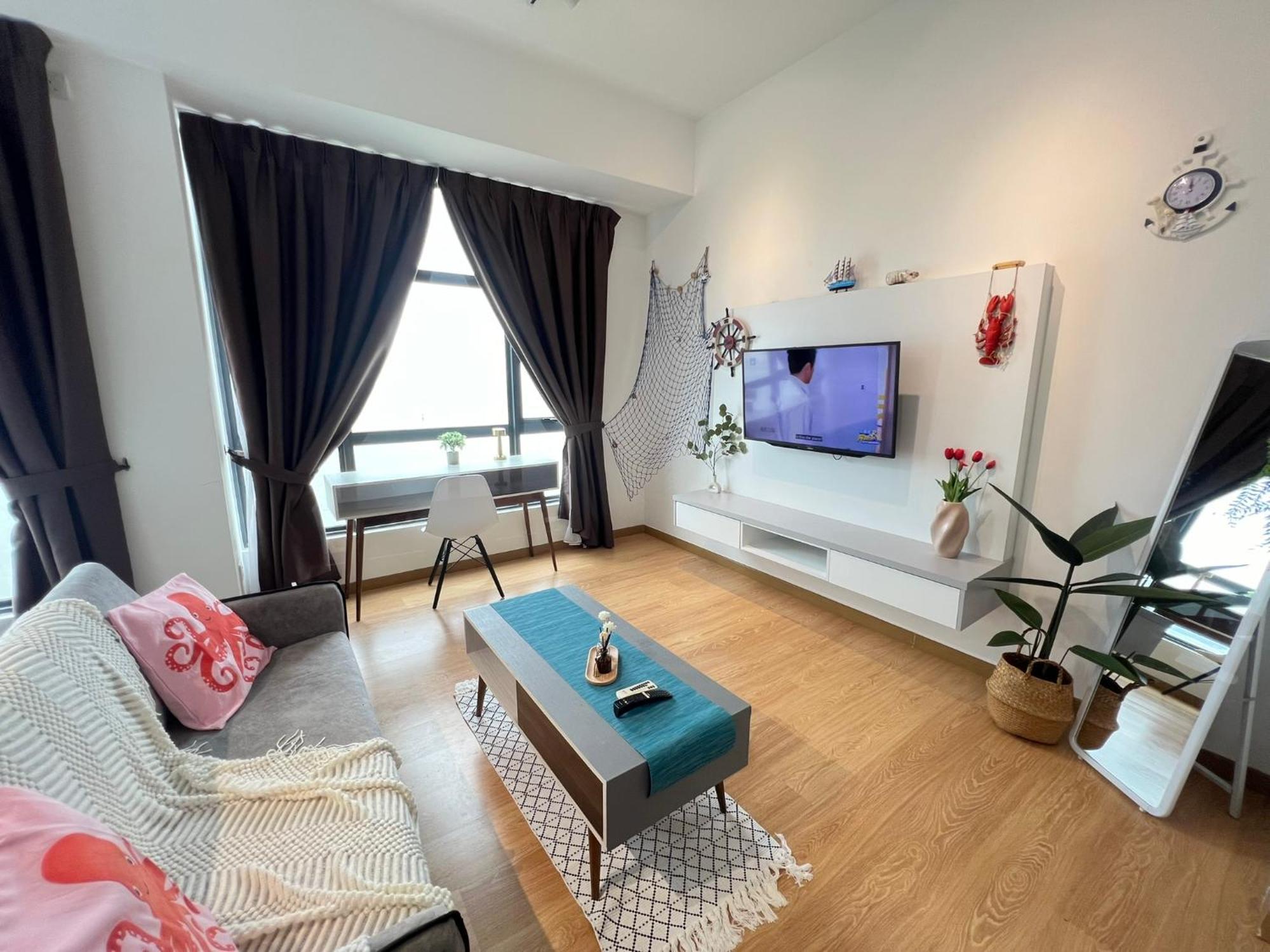 Oceanbay2 Seaview 6Pax Studio Netflix A-18-12 Kuantan Exteriér fotografie